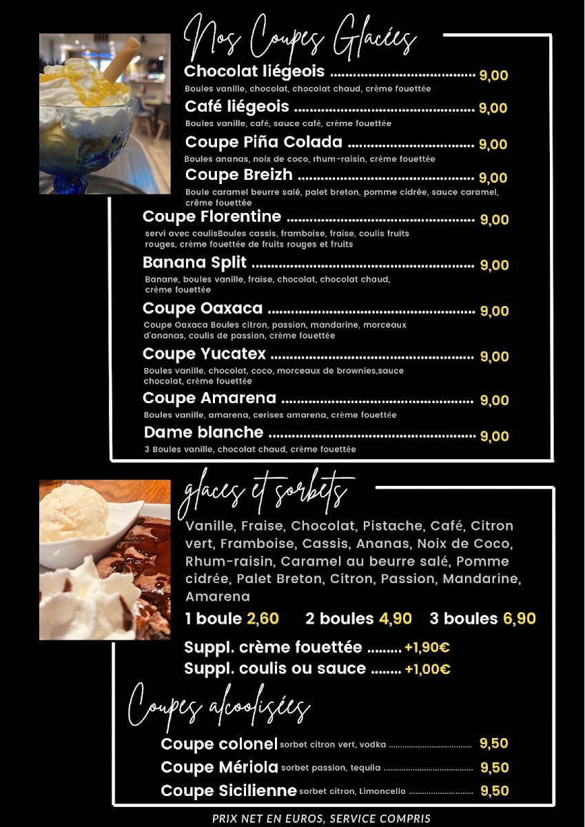 Menu Le Resto D'à Côté - Pizzeria-5